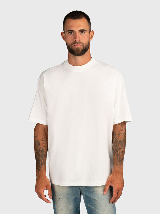 T-BOGGY-T1 cotton T-shirt with accent back - 1