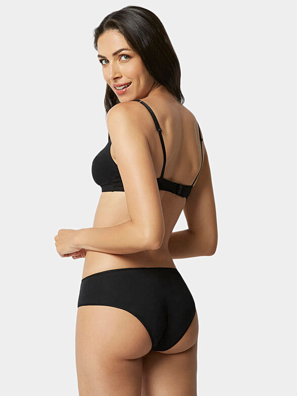 NEW COTONE RIMAGLIATO beige bikini with high waist - 2