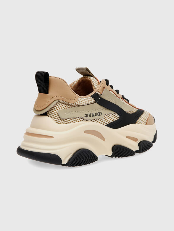 POSSESSION-E sports shoes with beige accents - 4