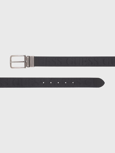 Reversible belt with metal buckle - 3