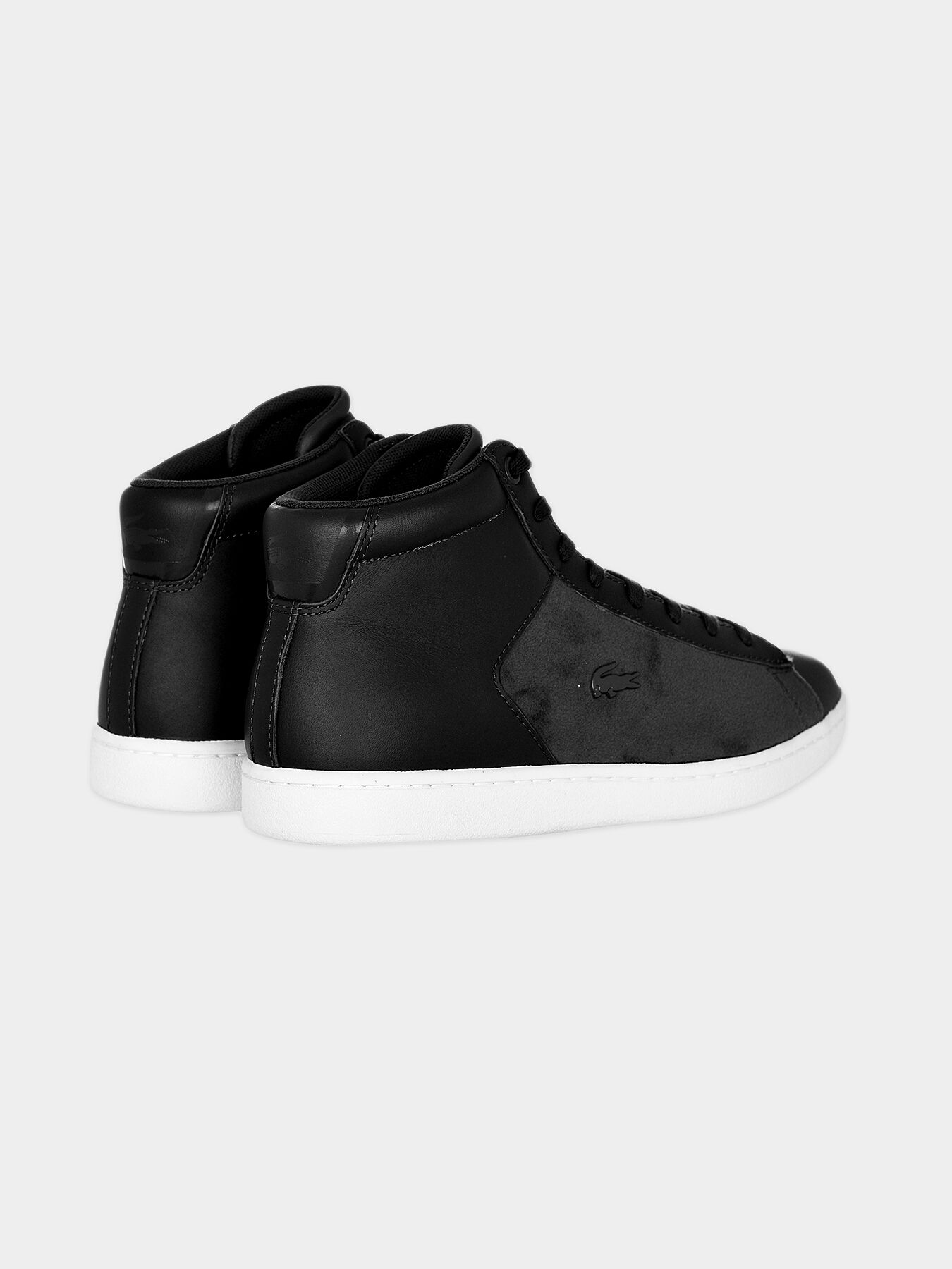 CARNABY EVO MID 318 Black sneakers brand LACOSTE Globalbrandsstore en