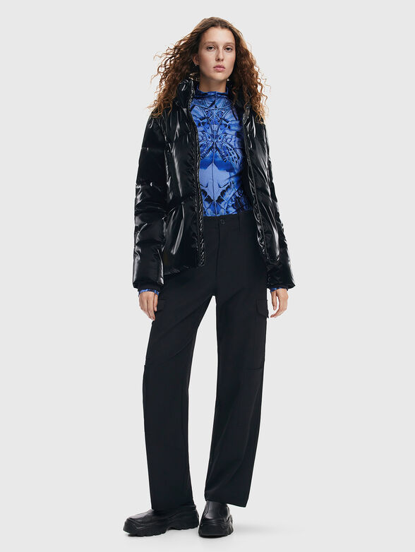 Jacket with patent effect  - 2