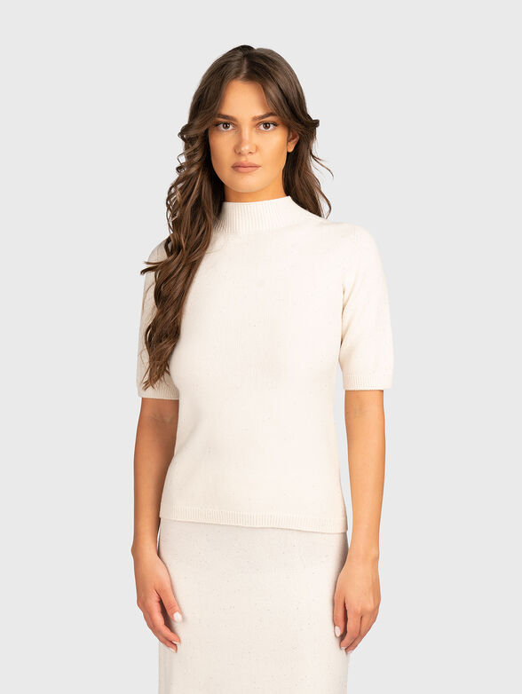 Short sleeve sweater - 1