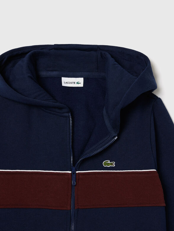 Sweatshirt with contrasting stripes - 3