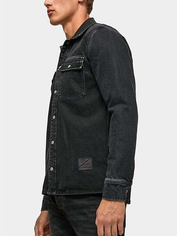 WESTON denim shirt with snap buttons - 4