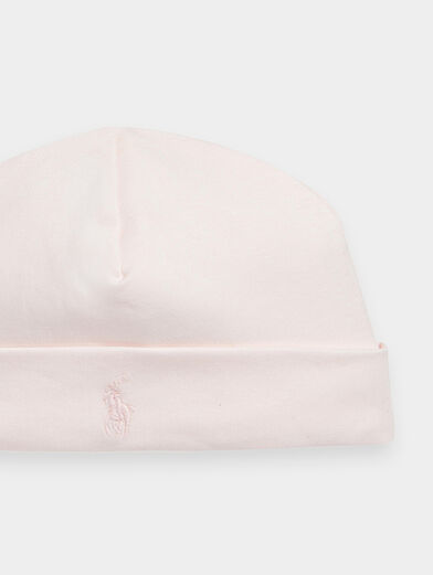 Pink cotton hat - 2