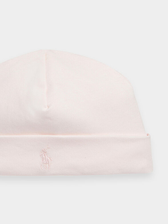 Pink cotton hat - 2