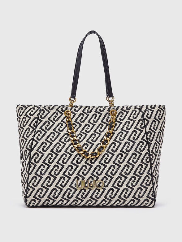 Large jacquard bag - 1