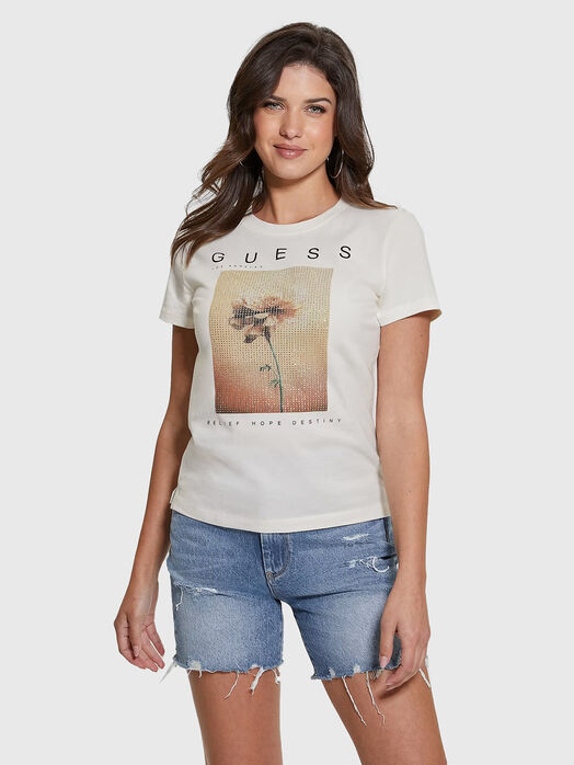 PICTURED STRASS T-shirt