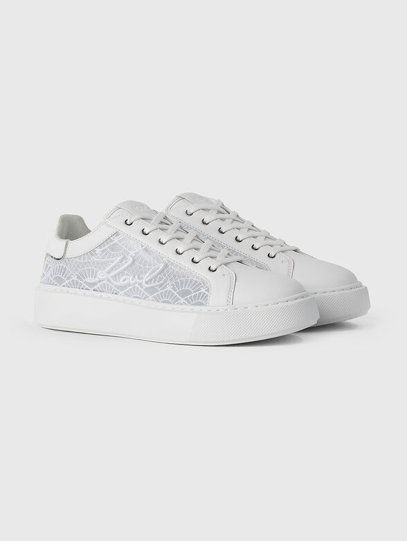 MAXI KUP sneakers with lace elements - 2