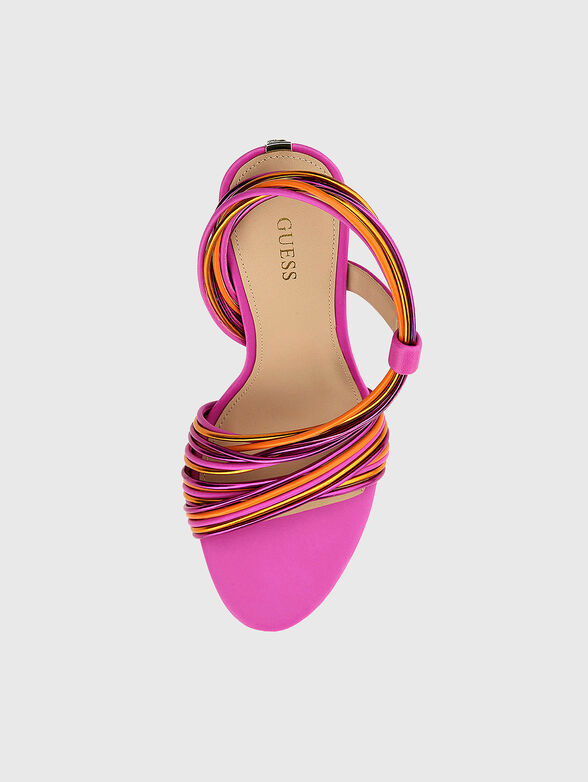 FAIZE beige sandals - 4