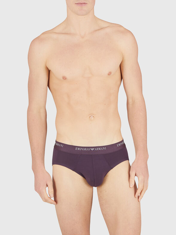 Briefs with logo - 1