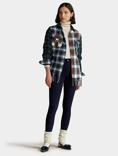 Skinny jeans with embroidered Pony logo - 5