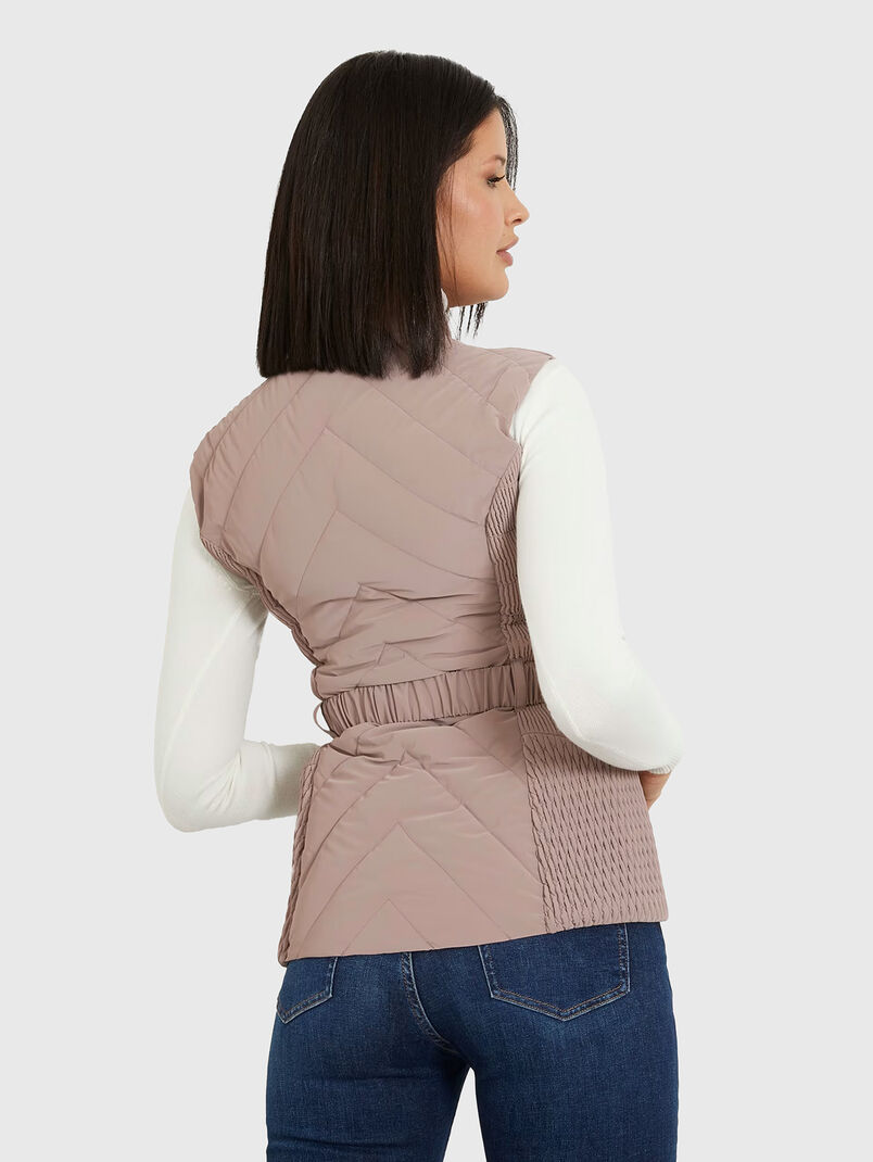 CASSANDRA black belted vest  - 3