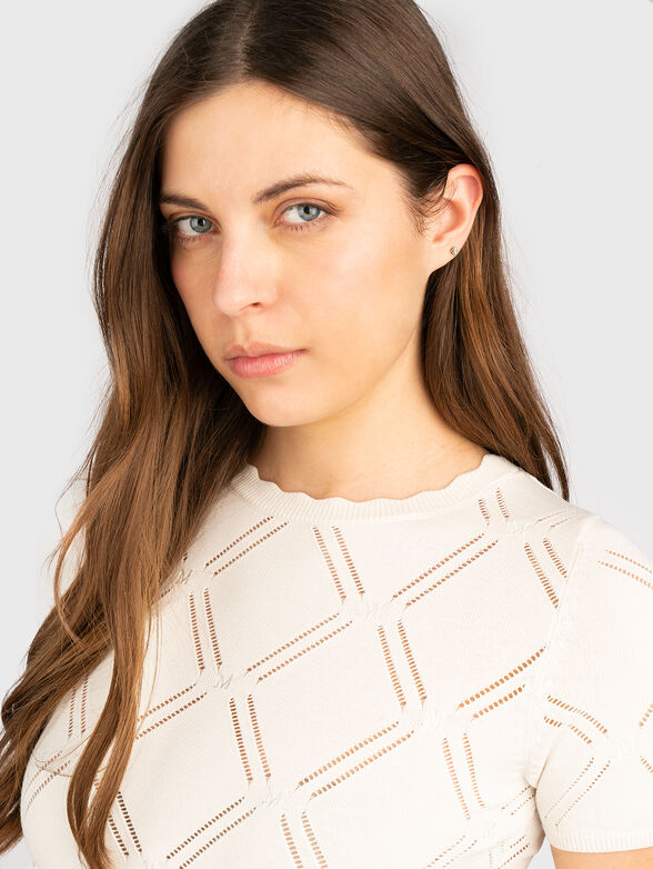 ANNA sweater with short sleeves - 4