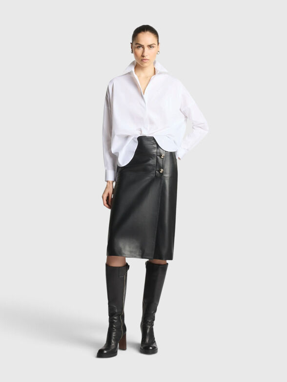 Cotton oversized shirt - 1