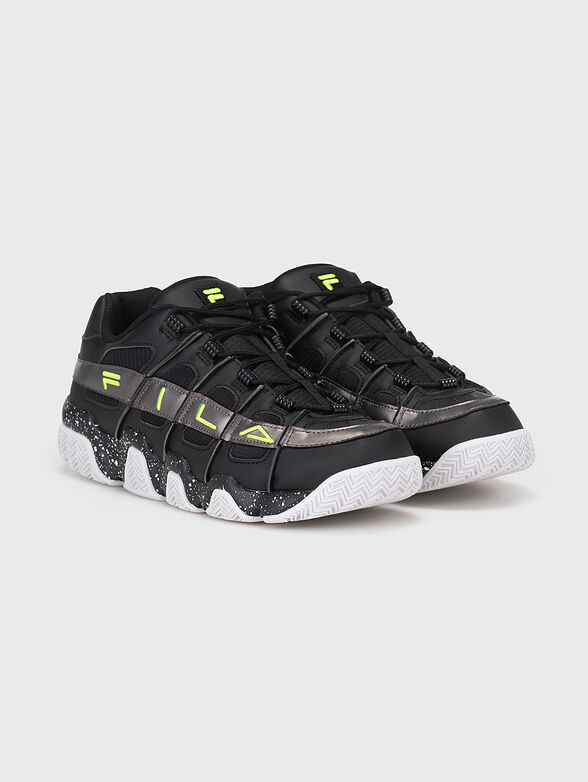 UPROOT black runners with splashes - 2