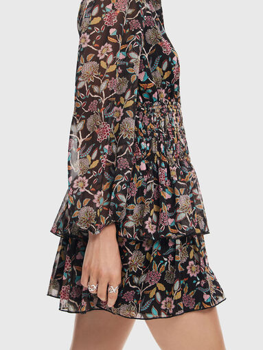 SANDALO mini dress with sheer effect - 3