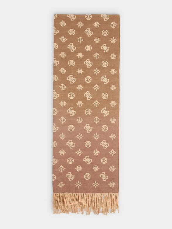 Scarf with logo print - 2