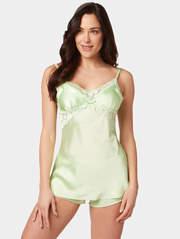 PRIMULA COLOR shorts in mint color - 1