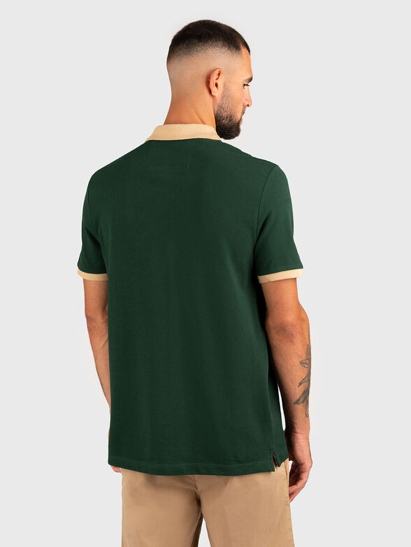 Polo shirt with accent collar - 3