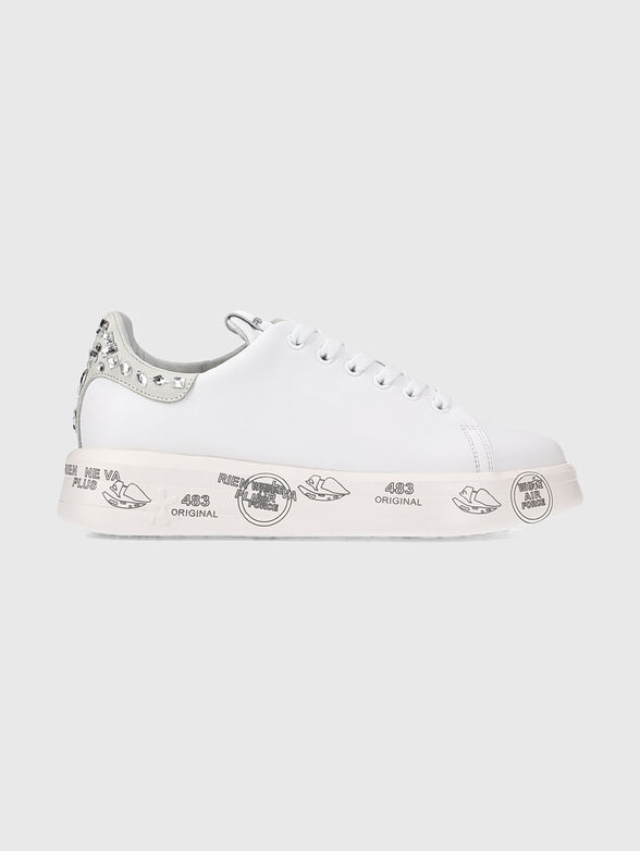 BELLE leather sneakers - 1