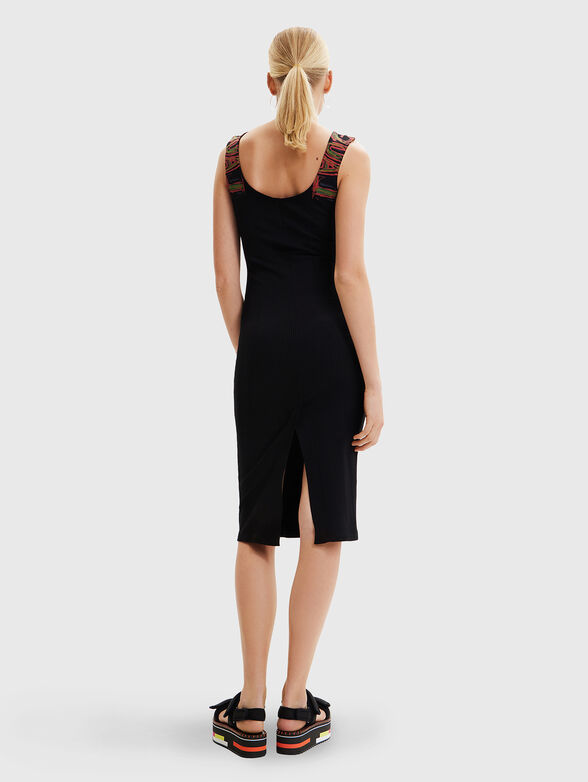 LOGO dress with accents straps - 2