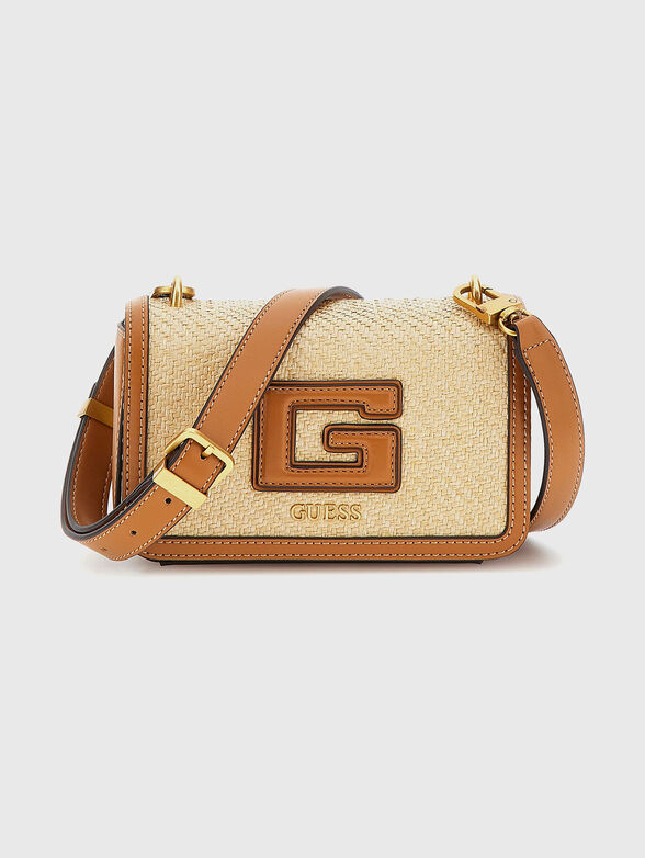 Small crossbody bag with logo accent - 1