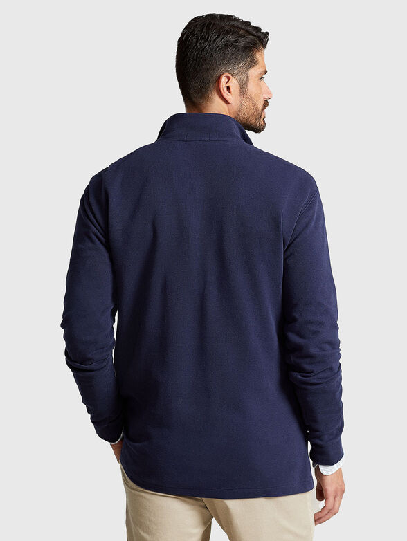 Pullover with accent zip - 3