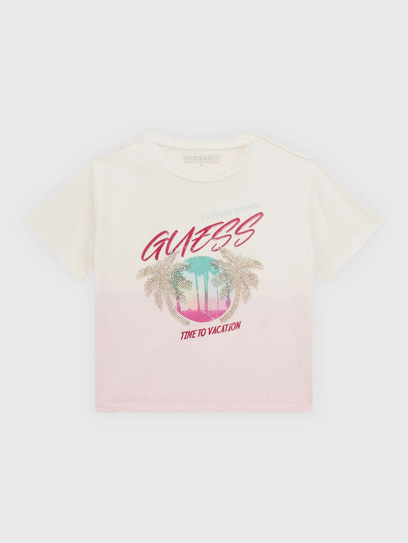 T-shirt with ombre effect - 1