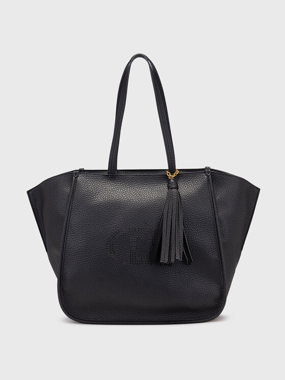 Черна чанта с лого - 1