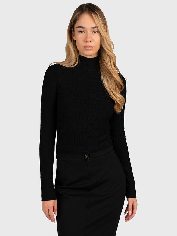 Jacquard EMMA sweater with  logo motifs - 1
