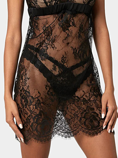 INTRIGUE black nightgown  - 3