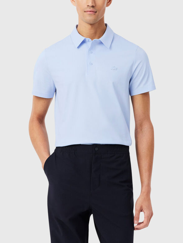 Blue polo-shirt regular fit - 1