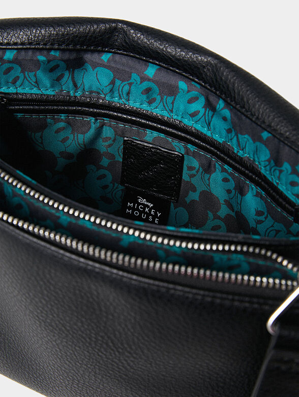 Crossbody bag with Mickey Mouse print - 5