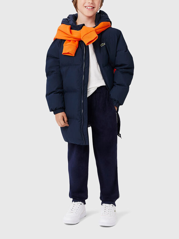 Puffer jacket with hood - 2