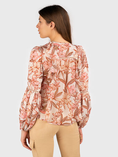 LAILA blouse with floral print - 3