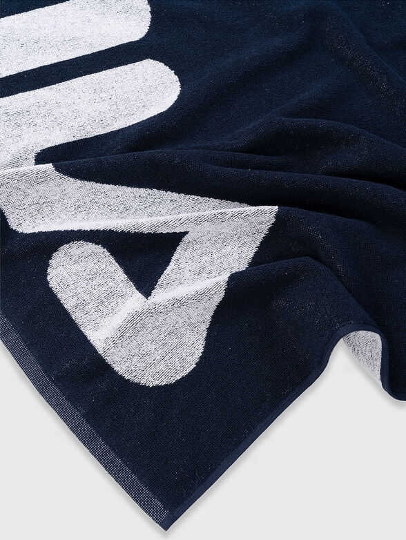 BALASORE beach towel with logo accent - 2