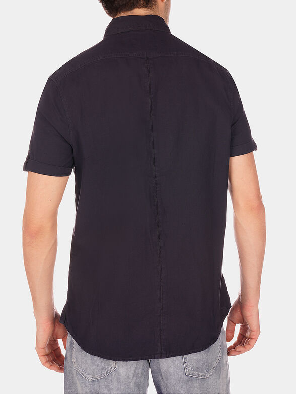 DOBBY Shirt with logo detail - 2