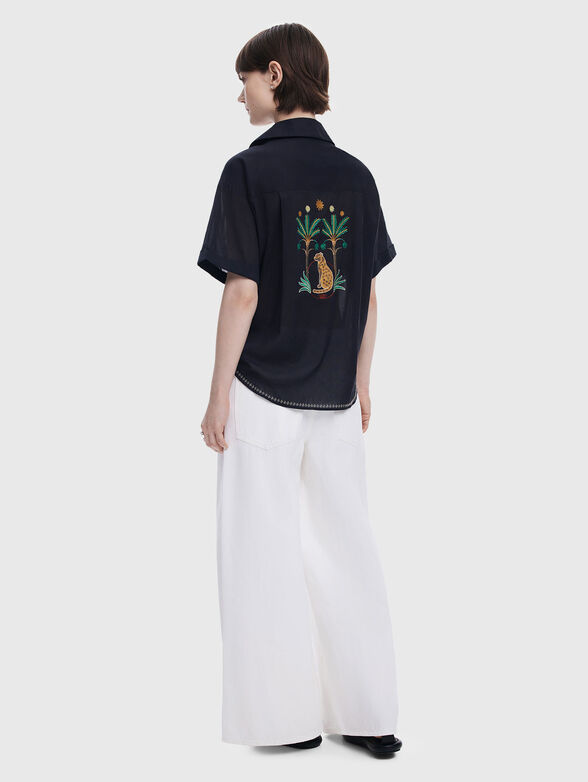 ZEUS short sleeve cotton shirt - 2