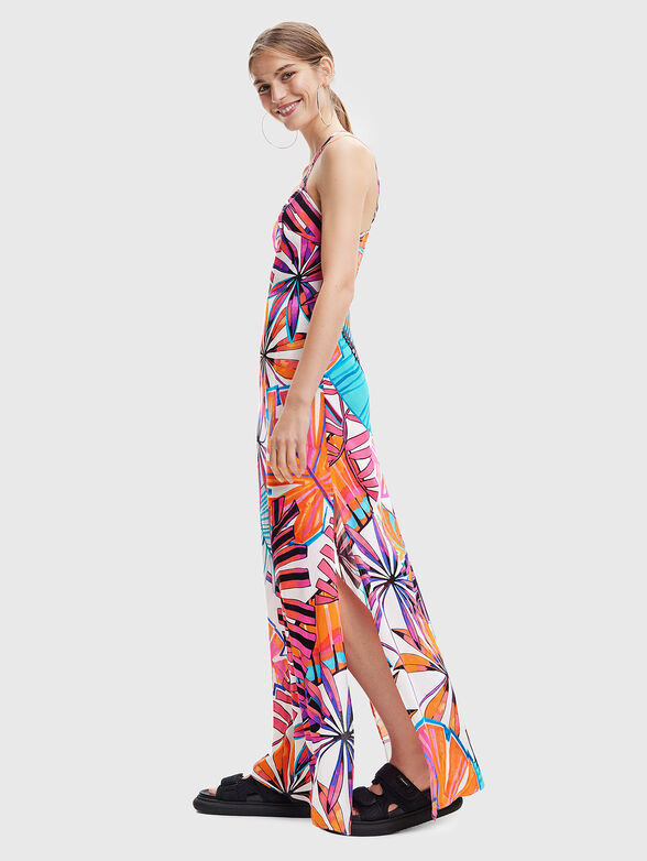 SALINAS dress in viscose with floral print - 3