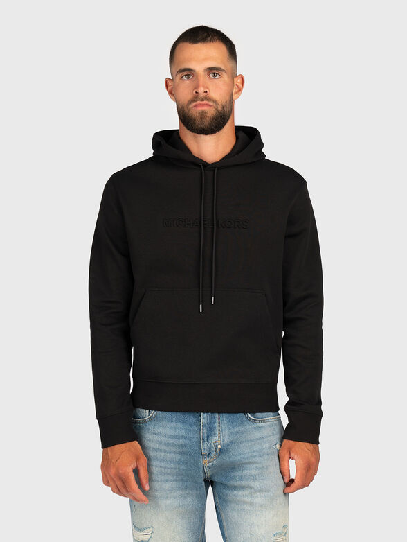 Hooded sweatshirt with logo - 1