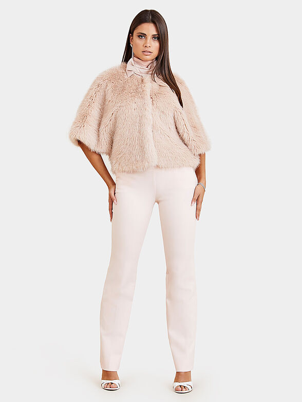 AMBER faux fur coat - 4