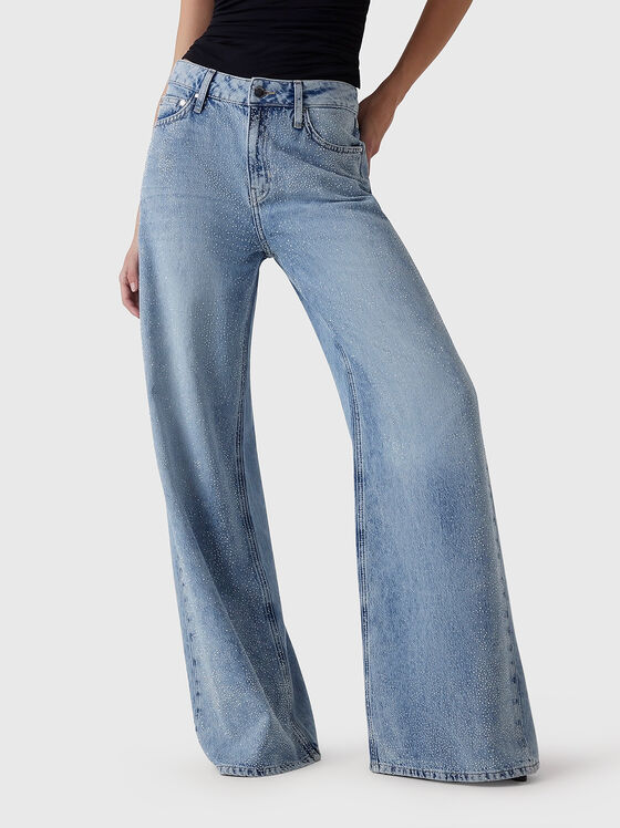 BELLFLOWER jeans with rhinestones - 1
