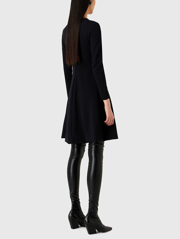 Black dress with long sleeves  - 2