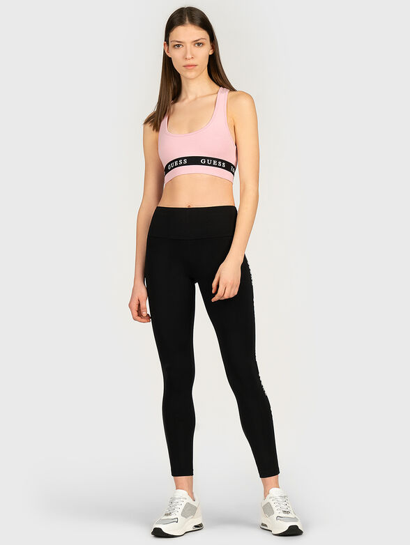 Sports bra in black color - 4