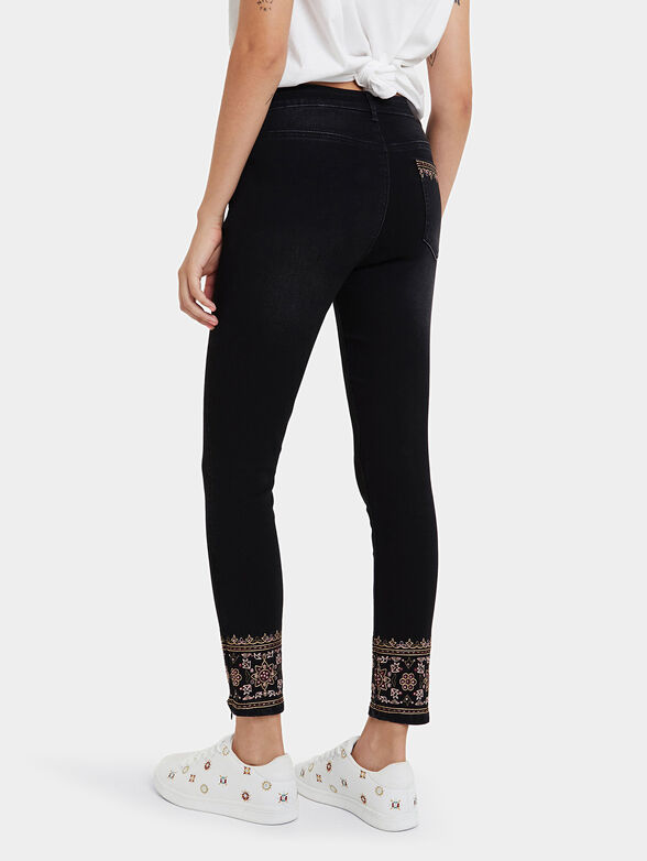 FLOYER Skinny jeans with embroidery - 5
