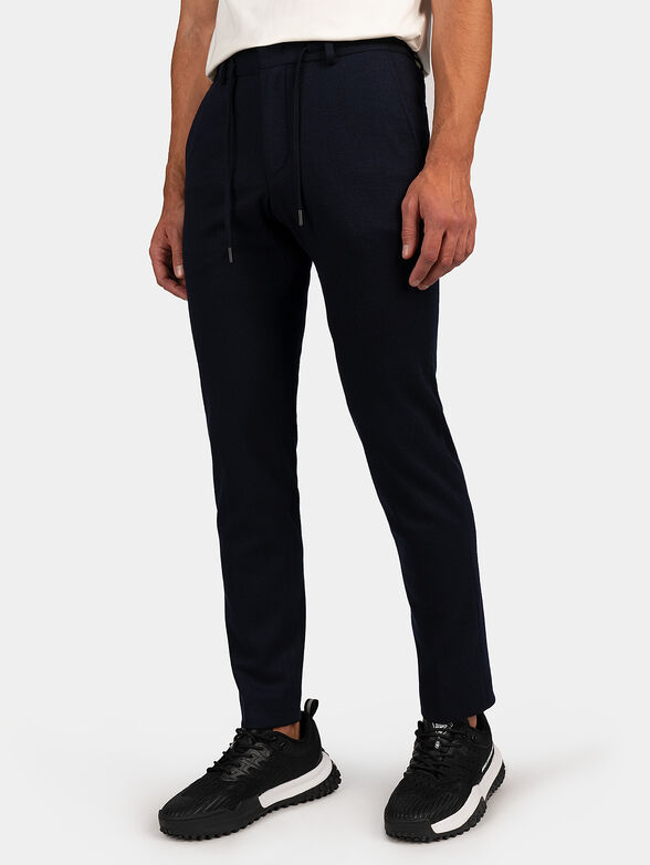 Navy trousers - 0