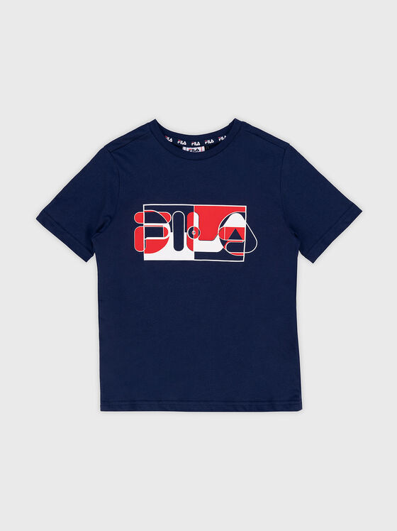 BERKELEY T-shirt with multicolor logo print - 1