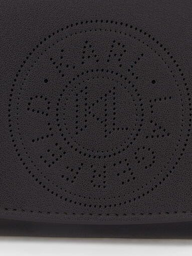 K/CIRCLE leather wallet with shoulder strap - 5
